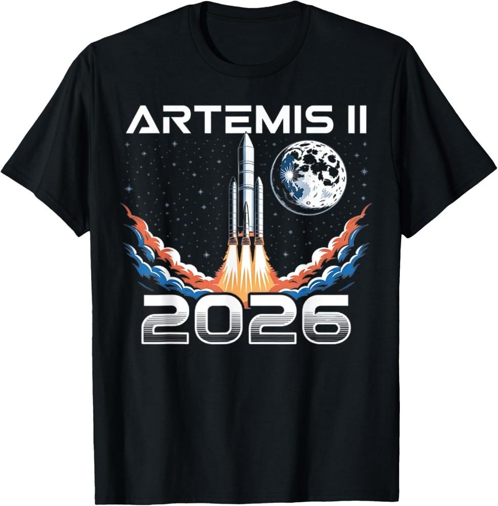 

Artemis II Launch Back to The Moon 2026 Space Unisex TShirt Unisex T-Shirt S