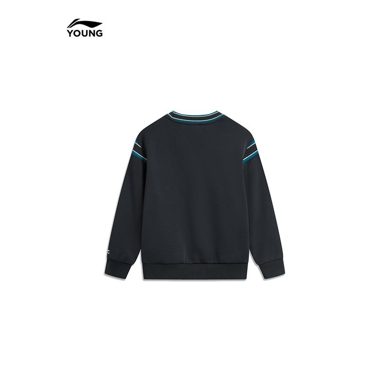 

Детская одежда Li Ning Мужская спортивная серия для жизни Зимнее худи Gravel Ash (Fleece-lined) 130