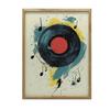 Poster Melody of Chaos Poster Melody of Chaos, 50X70 Cm, Wooden Frame Light Oak, Matte Paper 230 Gsm