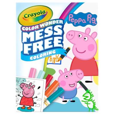 Crayola Color Wonder Malblock und Marker – Peppa Pig – 75-70000