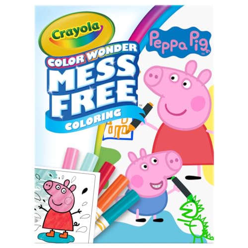 Crayola Color Wonder Coloring Pad & Markers-Peppa Pig -75-70000