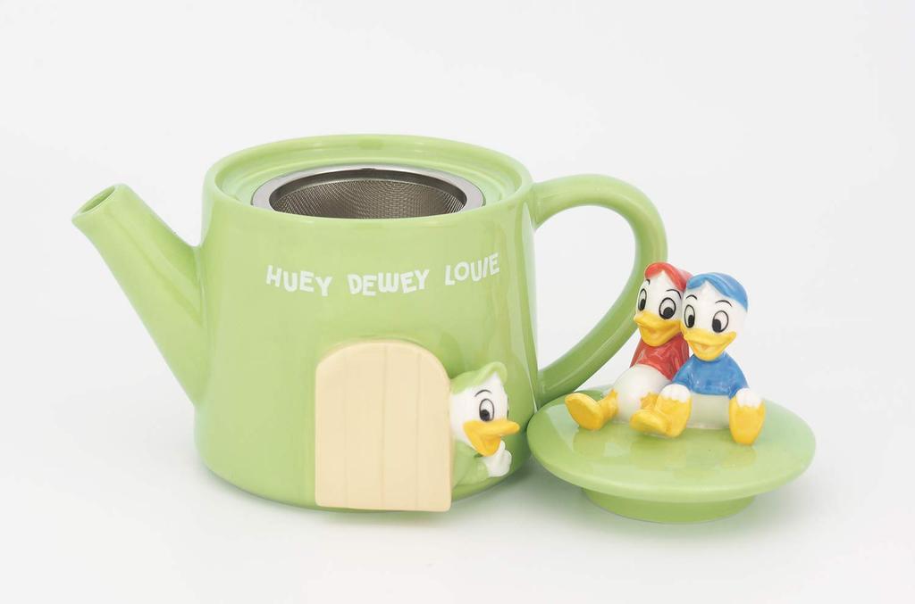 Disney Huey, Dewey & Louie Teapot, 350ml, Green (SAN2959)