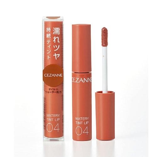 

Cezanne Watery Tint Lip 04 Camel Orange 4.0g Tint Formula Long Lasting Gloss
