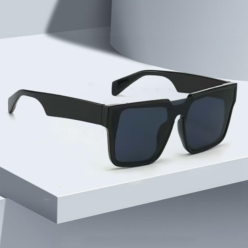 New In Vintage Sunglasses For Women Lens Embedded Fashionable High-End Gradient Purple Square Glasses Sun Glasses Women