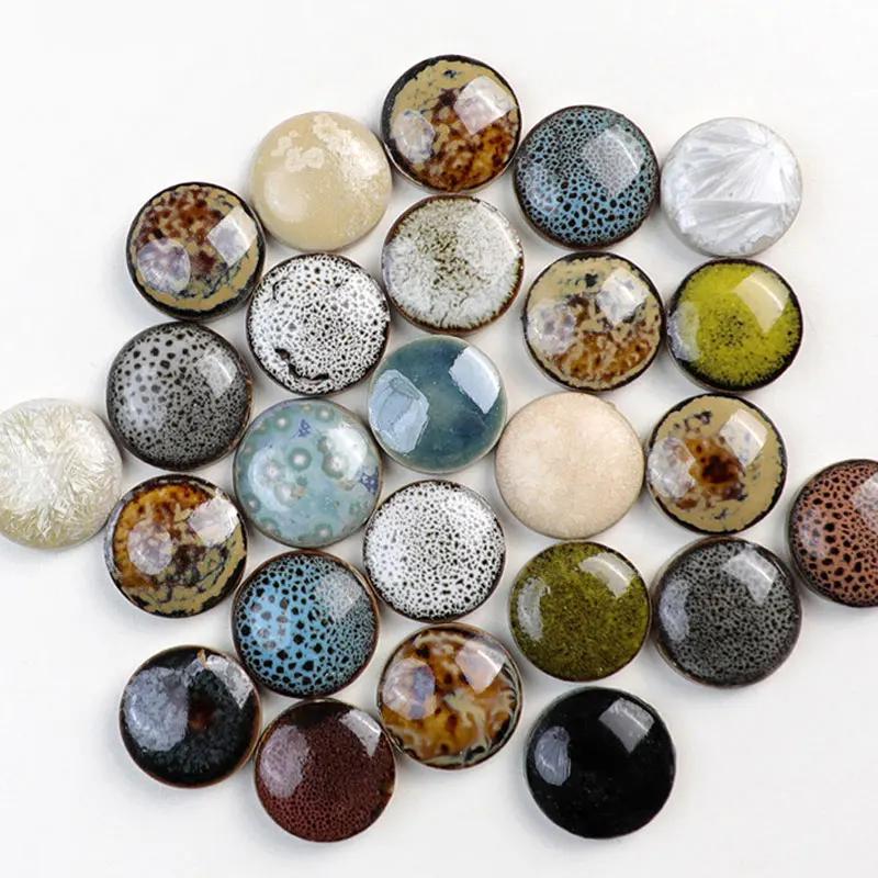 100g DIY Ceramic Mosaic Tiles Glass Mirror Handmade Ornaments Tiles Wall Crafts Colorful Crystal for Decorative Materials