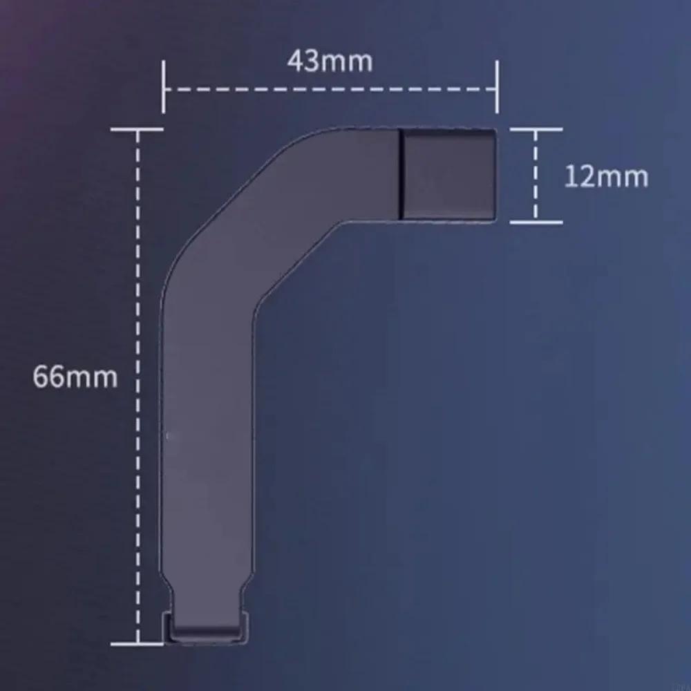 USB3.2 60W Elbow Type C Male to Female FPC Flexible Cable for Android Apple Tablet Charging Data Sync Connector