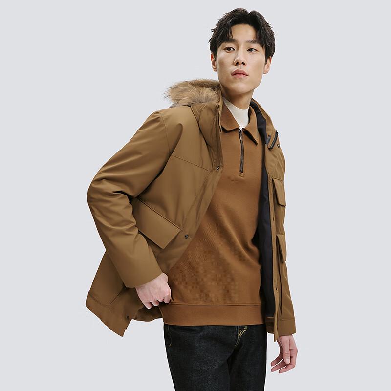 

SEPTWOLVES Men s Hooded Padded Jacket XL