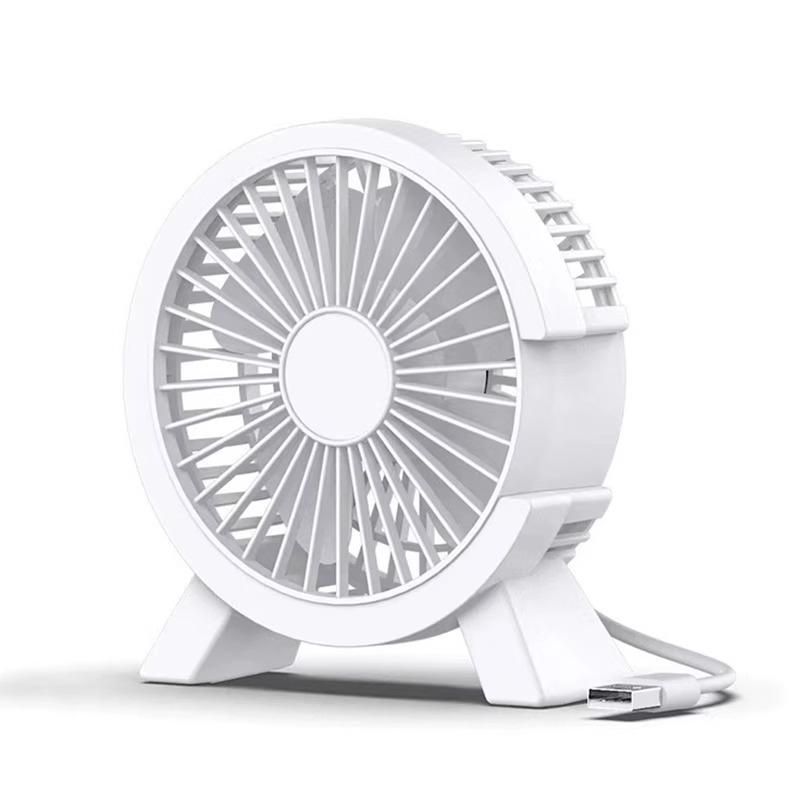 Silent USB Electric Mini Desk Fan for Office and Home
