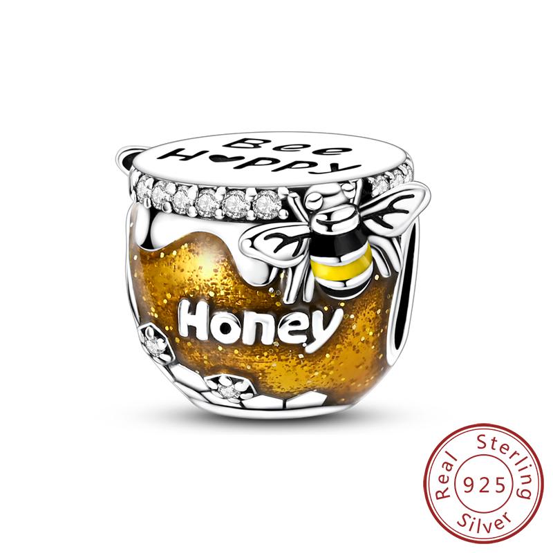 New Copper Charms Beads Capybara Firefly Puppy Cat Horseshoe Charm Fit Bracelet Bangle Pendant Women Jewelry Gift