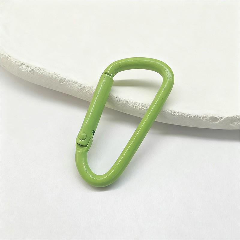 Colorful Gourd-Shaped Aluminum Keychain Carabiner for Water Bottles and Accessories