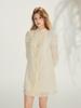 Sinseuden Lily Pintuck Frill Mini Dress