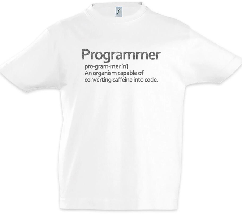 Programmer Boys Kids Boys T-Shirt Caffeine Coffee Scientist Fun Geek Programmer