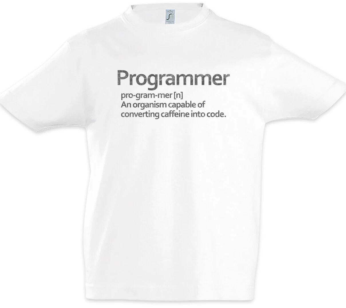 Programmer Boys kids boys T-Shirt Caffeine Coffee Scientist Fun Geek Programmer 150
