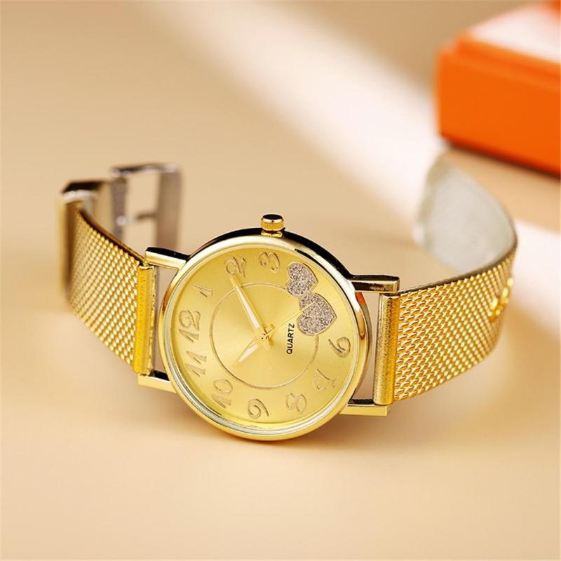 

XS Fashion Ladies Wild Lady Creative Gift Mesh Belt Watch