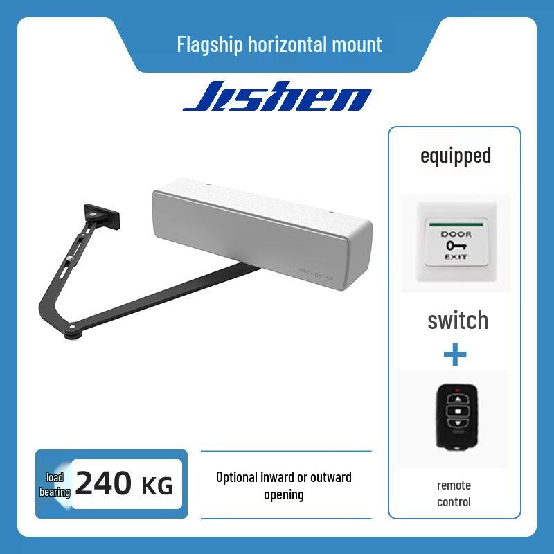 Jishen Auto Door Opener with Sensor & 4G Mobile Control