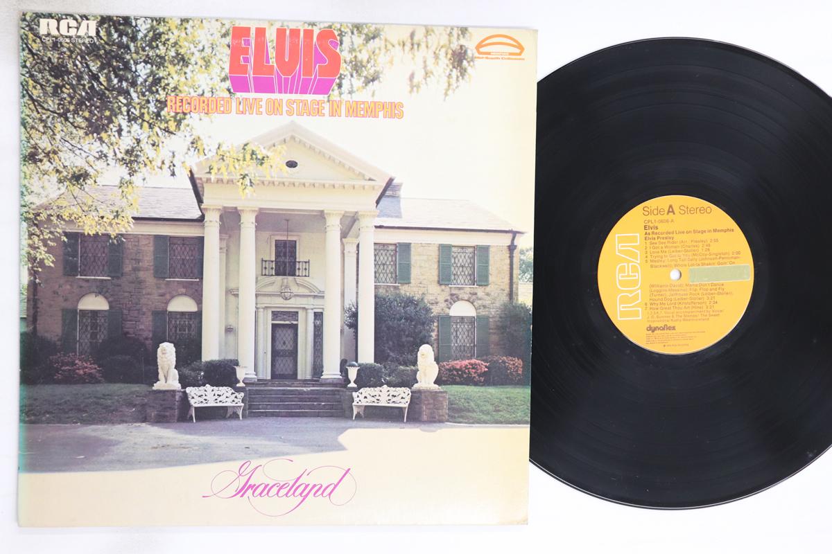 

LP Record ELVIS PRESLEY - Recorded Live On Stage In Memphis CPL10606 RCA 1974 Canada Rock Used