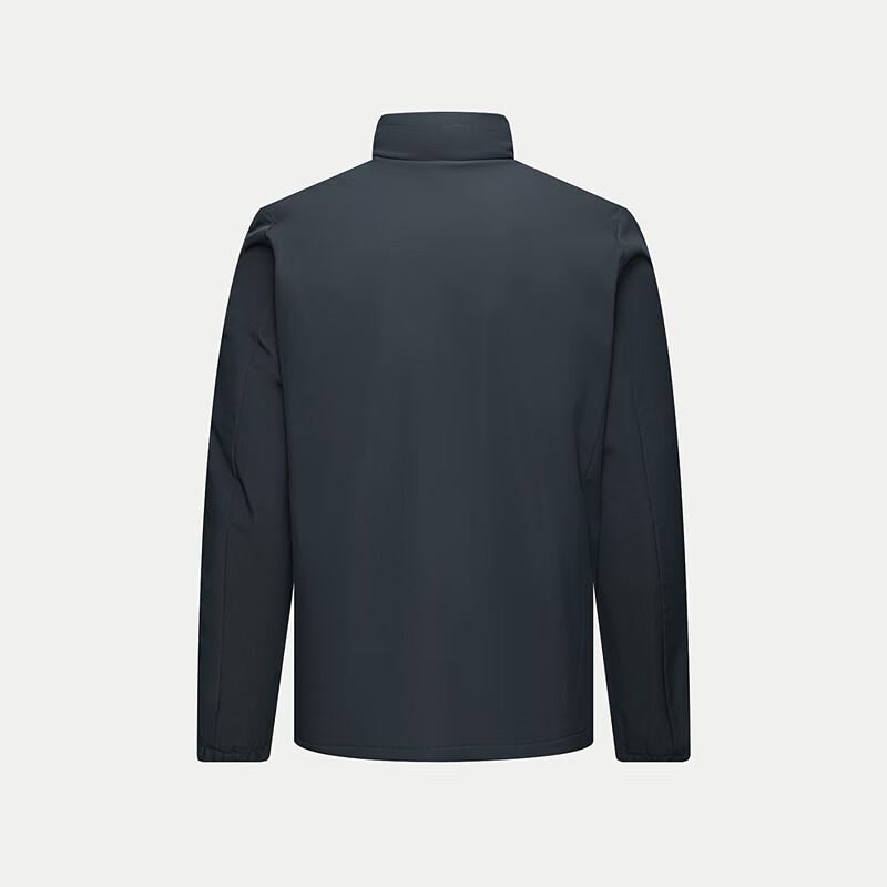 HLA Herren Leichte Business Casual Stehkragen Wattierte Jacke