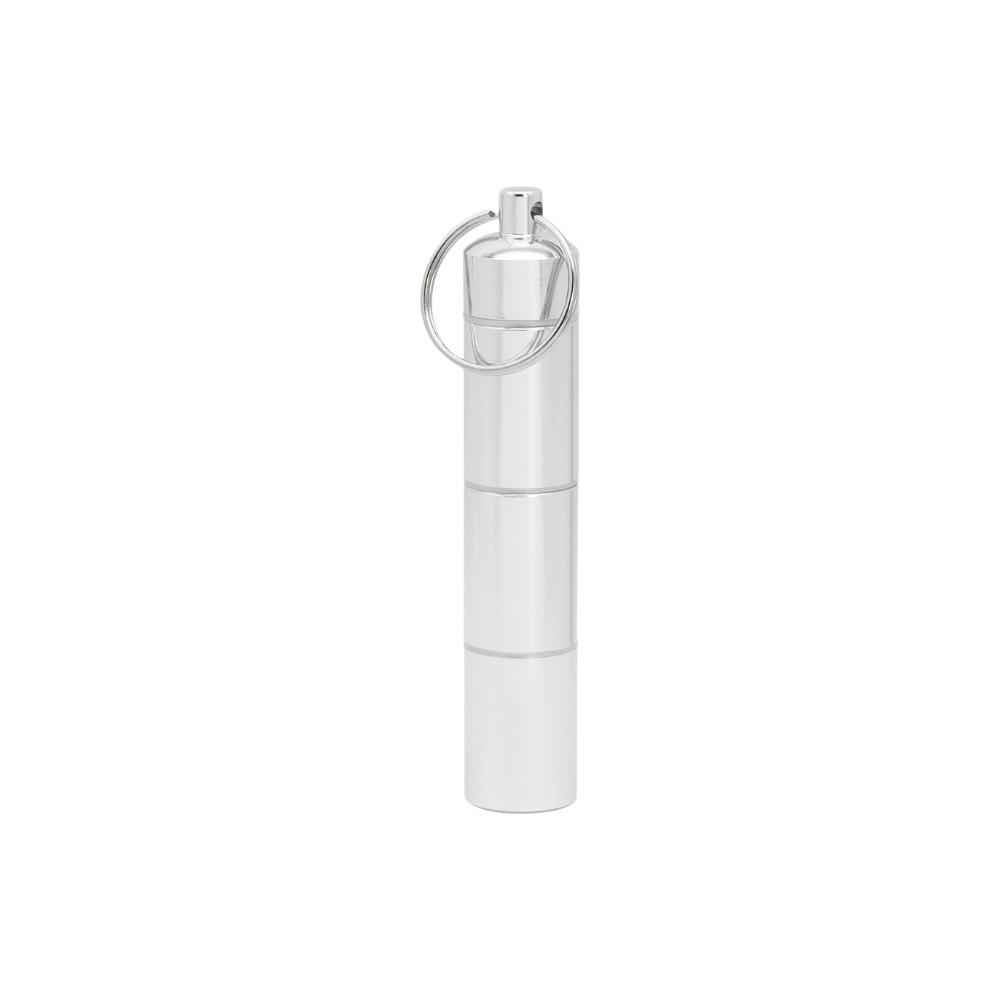 New Hot Aluminum Waterproof Pill Box Case, Portable Mini Sealed Organizer Tablet, Travel Medicine Vitamin Oils Storage Container