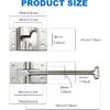 2 Pcs RV T-Style Door Holder 304 Stainless Steel Rv Door Latch Trailer Rv Screen Door Latch 6 Inch Camper Door Latch Trailer Rv Door Holder