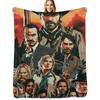 all members art works of rdr 1 and 2 online game Throw Blanket Elegant Warm Throw Blanket for Hotel Home