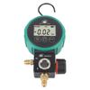4 Unit HVAC Vacuum Gauge Tester Digital Pressure Manifold Refrigerated Liquid Hose Electronic