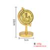 Brass Ornament Front 1 Reverse Side Struggle Small Goal Stress Relief Rotating Office Desktop