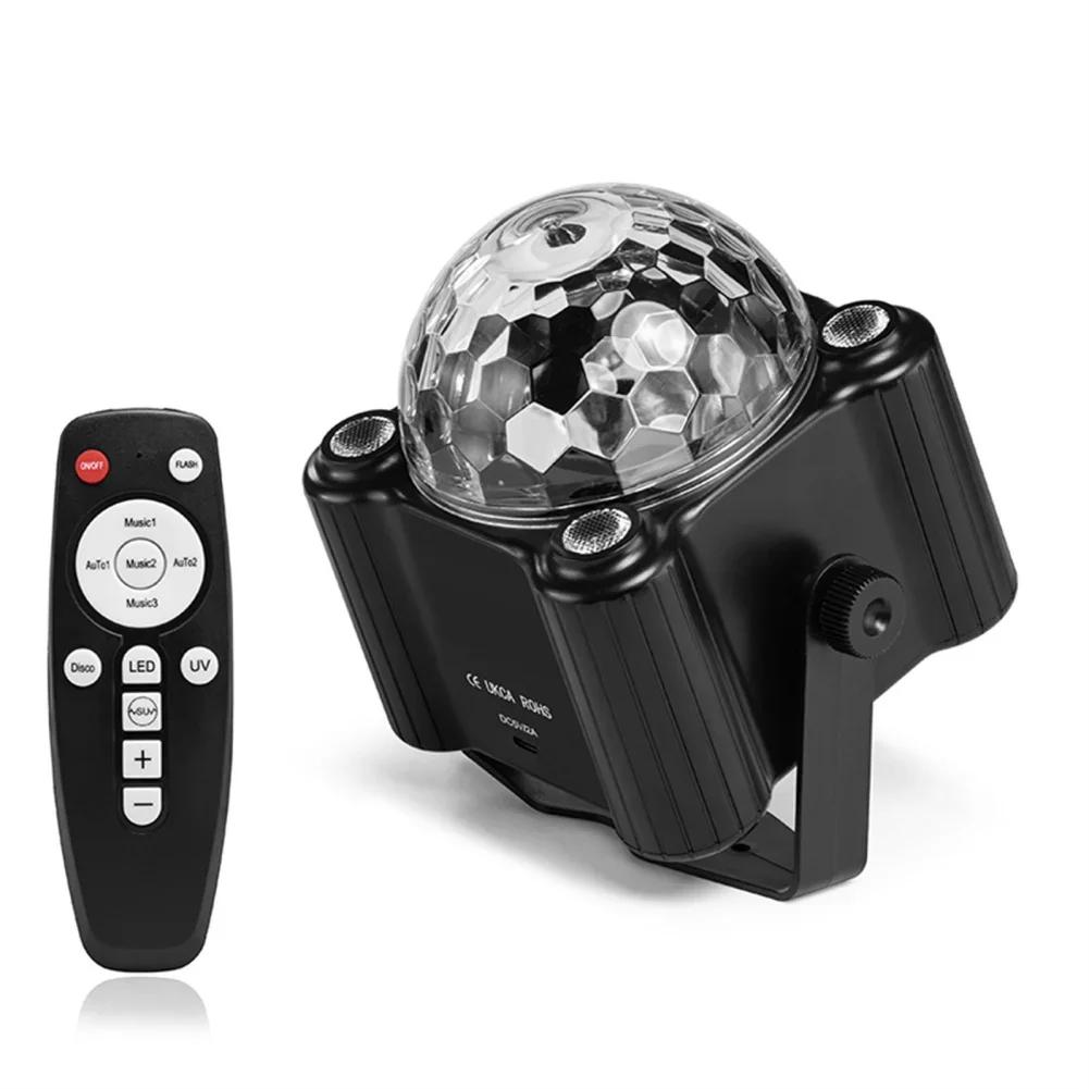 Party Lights Dj Disco Ball Lights Voice Controlled Strobe Stage Colorful Lights Birthday Christmas Party Decoration