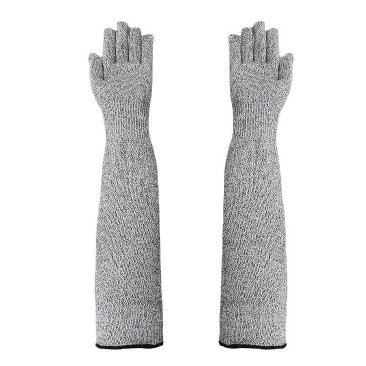Level 5 HPPE Anti-Cut, Anti-Scratch, Anti-Bite Arm Protectors for Construction and Labor Safety
