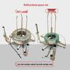Vertical Wire Reel Stand: Electrician's Wire Payout Rack & Pulling Tool
