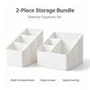 Dormitory living room desktop storage box plastic office cosmetics finishing box remote multi-function finishing storage box bat
