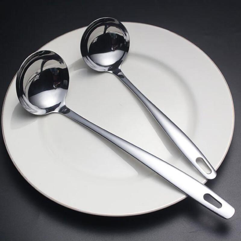 Homeglen Langstiel Edelstahl Suppenkelle Set