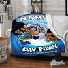 Customizable DogMan1 Throw Blanket – Personalized Name, All-Season Cozy Snug Blanket, Machine Washable, Personalized Blanket