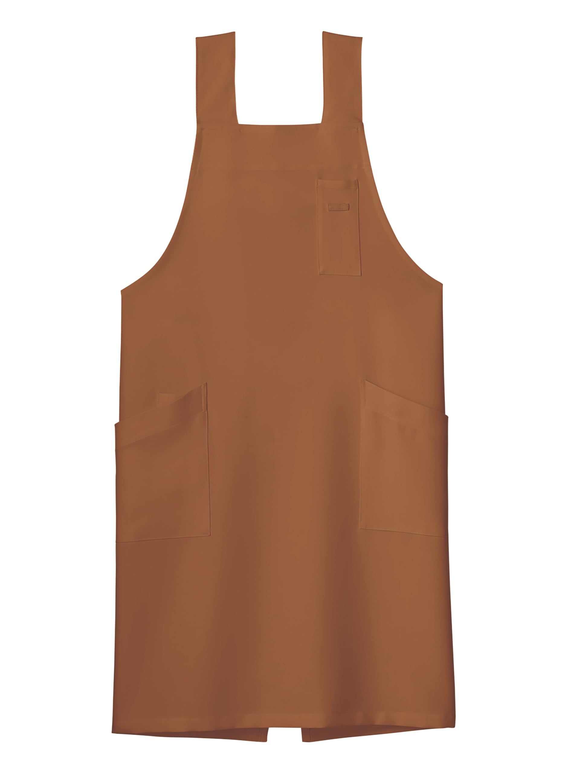 

bib M [Face Mix] H-shaped apron, mocha,