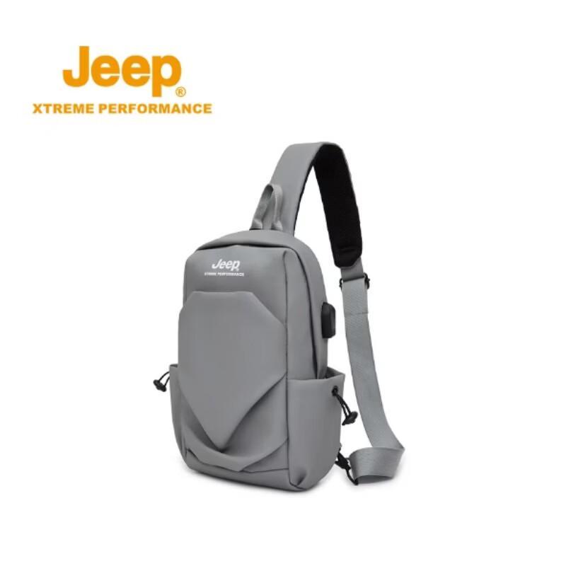 JEEP Unisex Lightweight Waterproof Crossbody Sling Bag