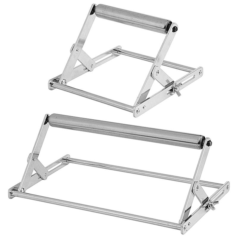 Gehrungssägetisch, tragbarer Sägeständer aus Edelstahl, höhenverstellbar, rostfrei, faltbar, Stützrahmen für Schneidemaschinen, Werkzeug