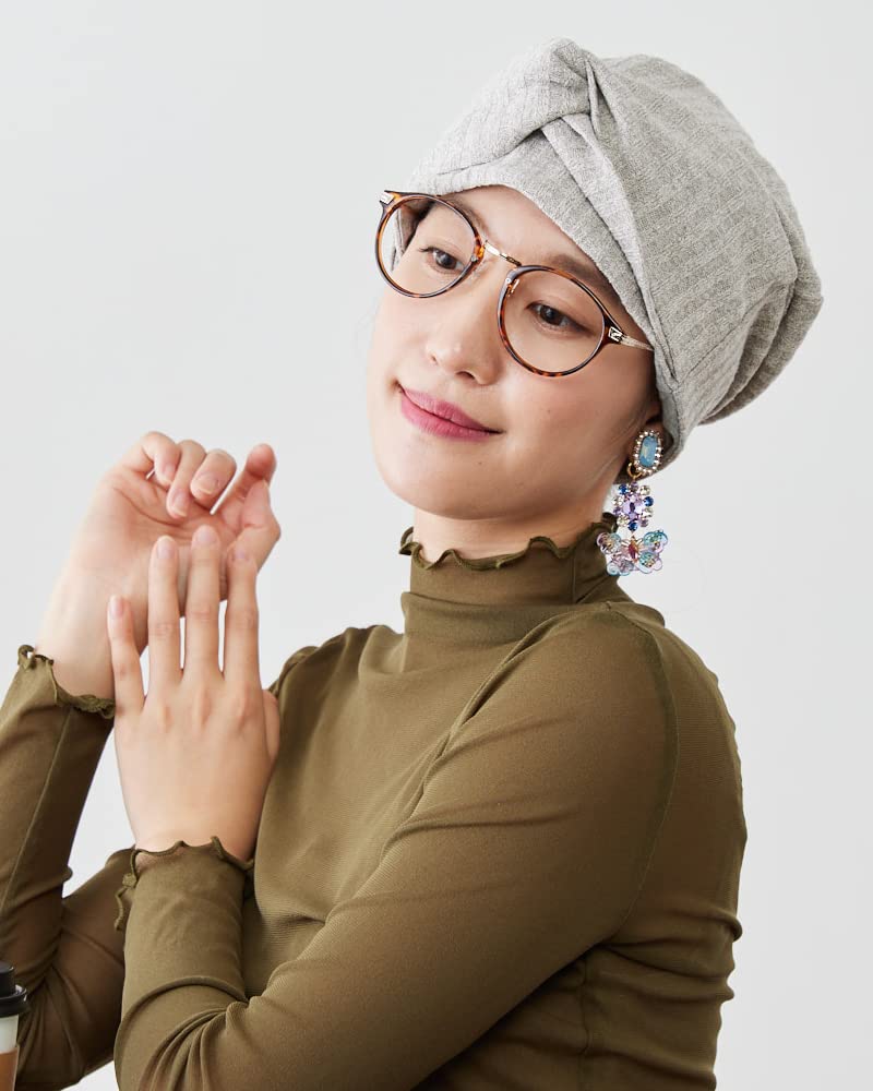 MY Medical Care Cute and Stylish Lace Free for Hair Stylish Jean Hat Head Wrap [KISS LIFE] Hat, Hat, Type, Size, Cancer, Loss, Women's, (Magique Jean)