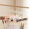 Portable Hangers Go Out To Dry Clothes Travel Hotel Underwear Socks Clips Folding Drying Racks