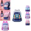 Adorable Children's Backpack For Grades 3-6 Breathable Lightweight Reflective Strips
