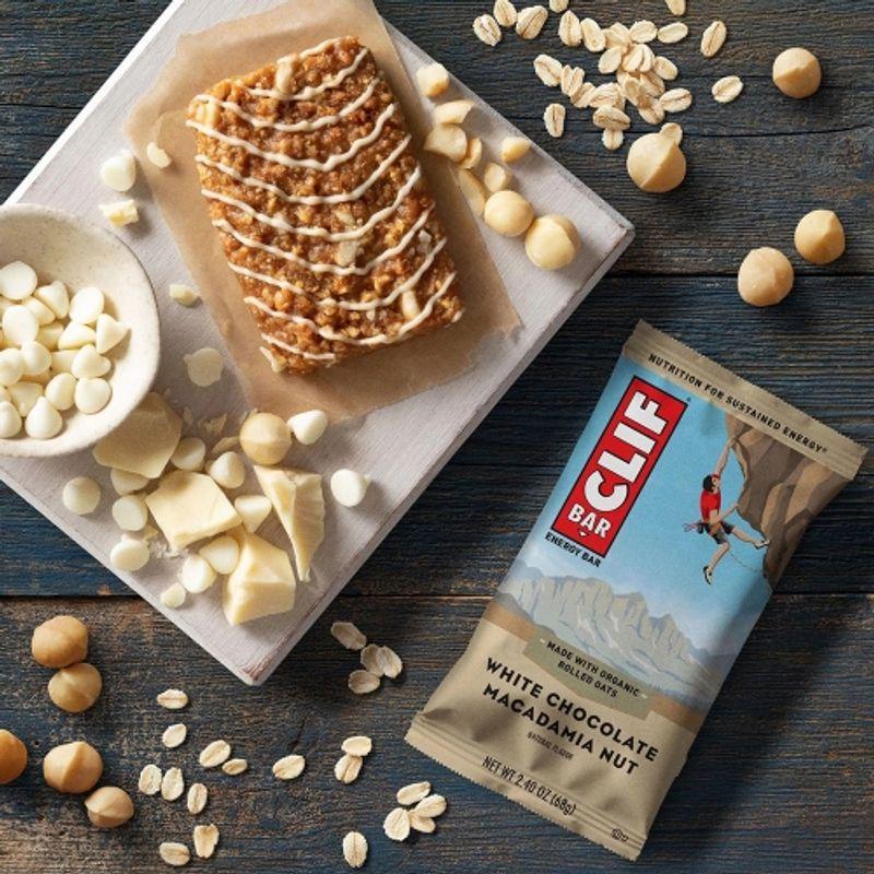 Cliffbar Macadamia & White Chocolate Energy Bar 68g