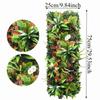Flower Artificial Eucalyptus Carpet UV Protection Artificial Fern Grass  Privacy Screen