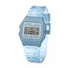 Casio F 91ws 2hdF  F 91ws 2  Digital Square Vintage Retro Clear Public Pu Watch