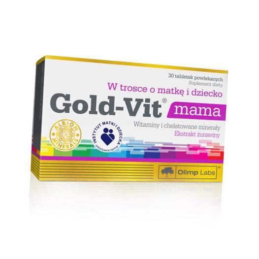 

Вітаміни для мам, Gold-Vit Mama, Olimp Nutrition (36283082) 30tab