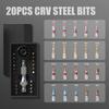 Universal 22-in-1 Precision Screwdriver Bit Set with 360° Rotating Base Professional High Hardness Magnetic Manual Repair Tool