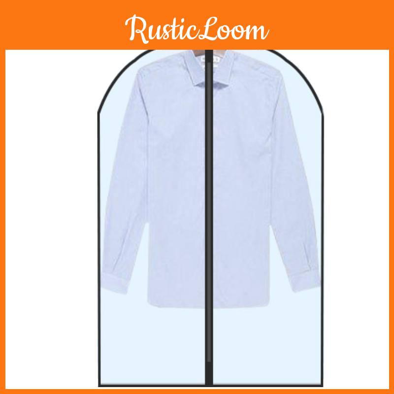 Dress Clear Garment Suit Clothes Coat Cover Protector Waterproof Travel Bag Zip