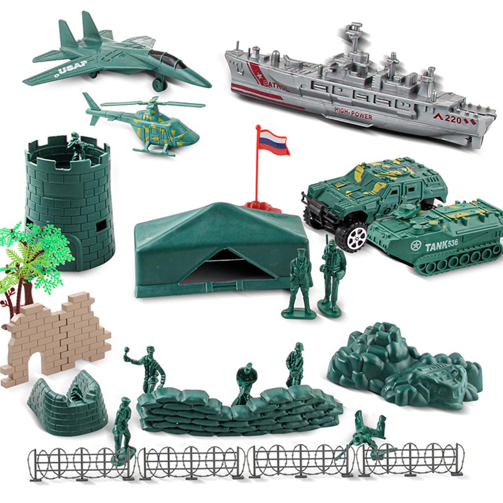 Buy Military Adventure War Series Steamship Aircraft Figure Model
