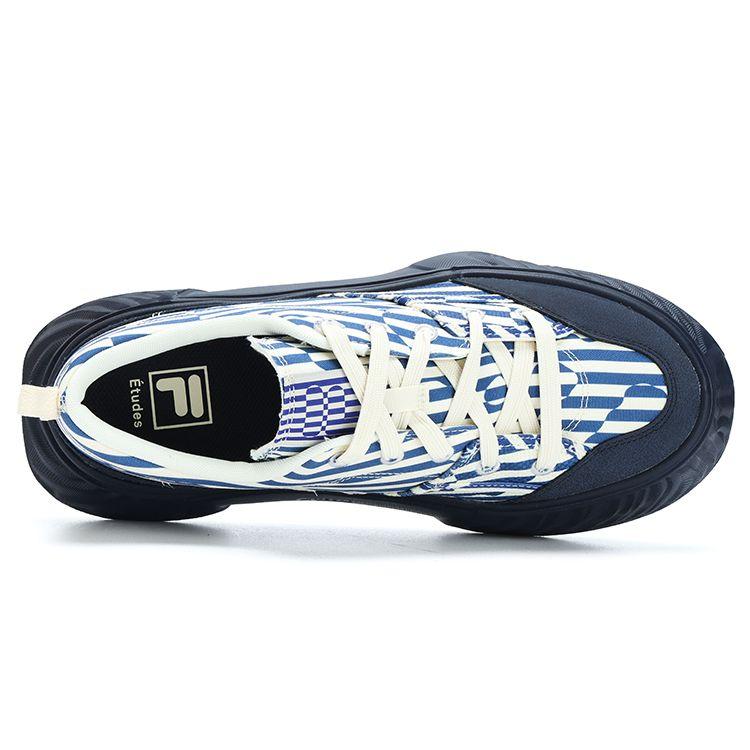 FILA Gear Versatile Casual Low-Top Canvas Sneakers Men Sneakers Blue White F12M322307FSA