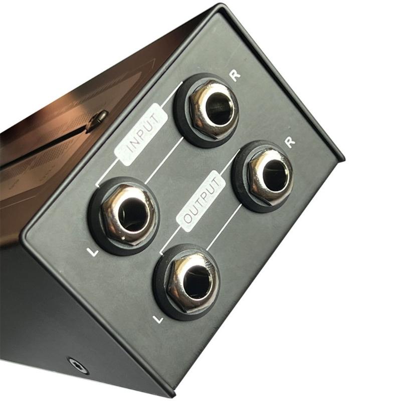Precise Sound Adjuster Metal Volumes Controller with Sensitive Dials for 6.5mm Jacks Personalize Sound Experience