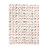 Colorful Checkered Blanket Hoodie Blanket Soft Flannel Baby Blanket Cozy Throw for Adult Kid, Dog Blanket Girl Blanket Gift