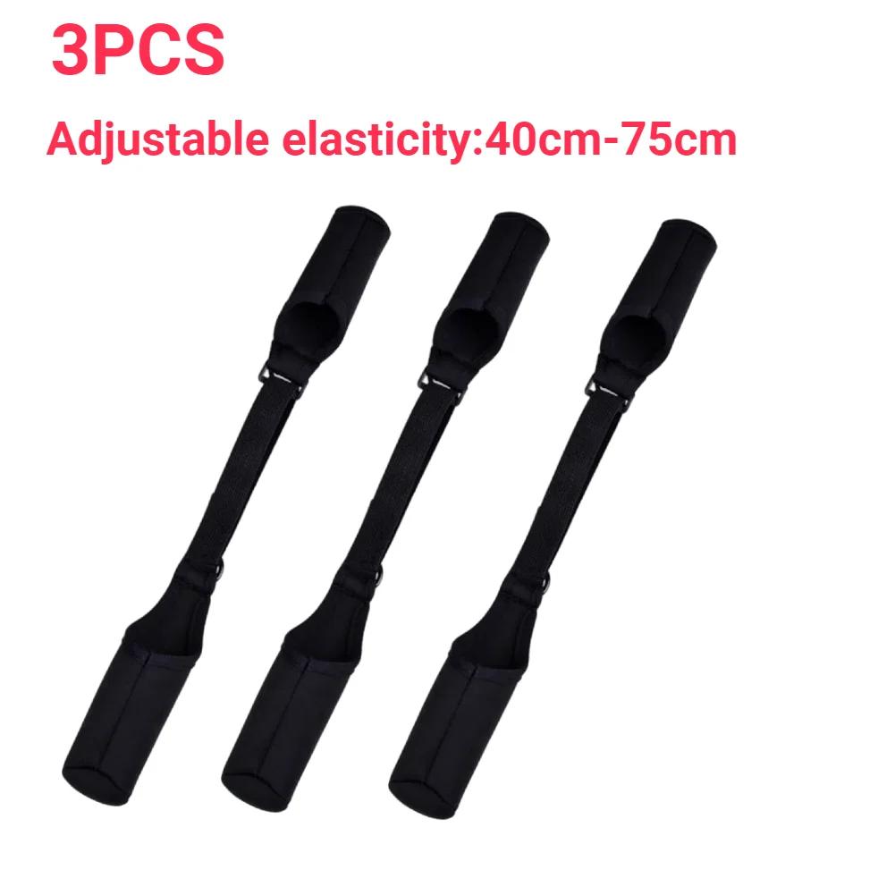 1-5PCS Fishing Rod Socks Srtap Fishing Pole Sleeves Belt Rod Protector Adjustable Rod Cover Protector for Fishing Rod Tube Case
