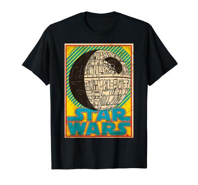 STAR WARS Death Star Comic Trump Poster T-Shirt